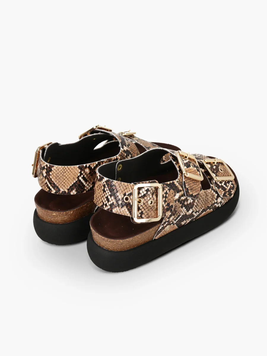 FELINA VEGAN SNAKE CAMEL BALLOON - Image 6